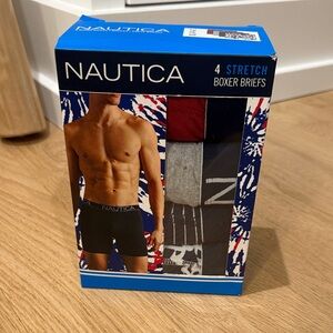 Nautica Men's Boxer Briefs - Black, Gray, and Blue BRAND NEW UNOPENED size - XL